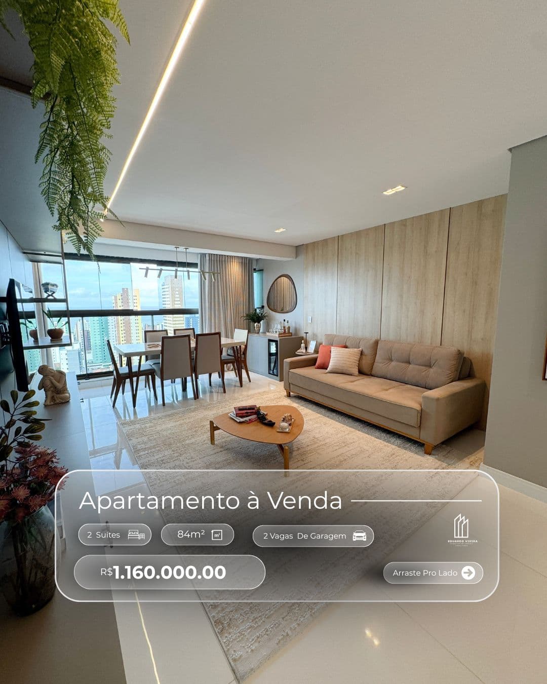 Apartamento Mobiliado no Manaíra